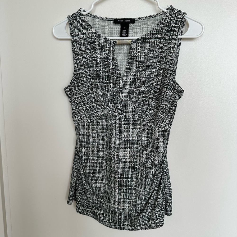 WHBM business tank XS white, green and blue